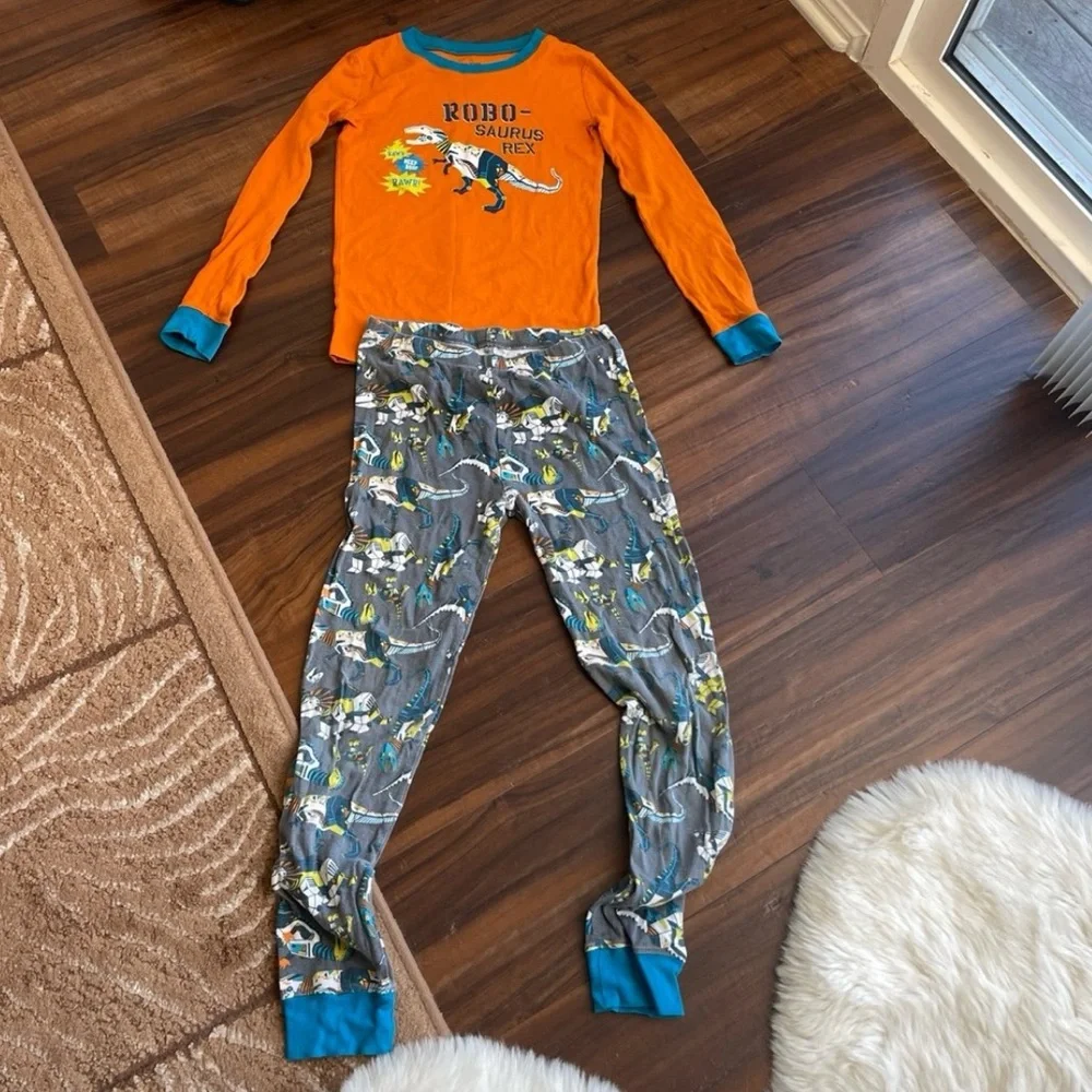 Place Colorful Robo-Saurus Rex  Pajamas Set
